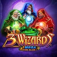 Mega Fire Blaze: 3 Wizards in TOPPLAYTECH