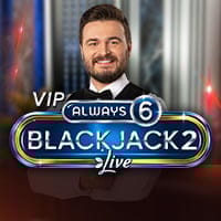 VIP Always 6 Blackjack 2 in MoreLiveBlackjack